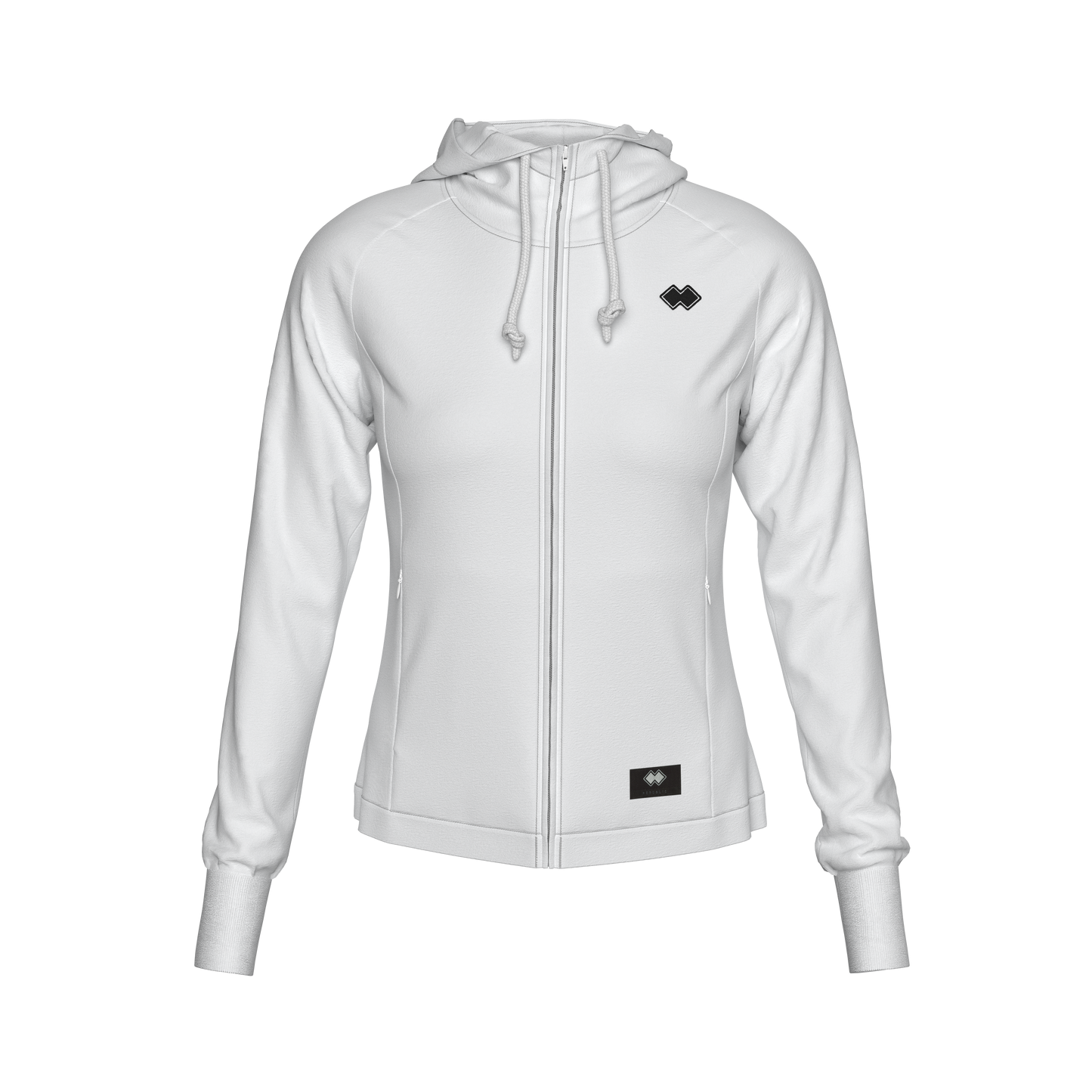 ESSENTIAL SS25 HOODY FZ 01 WOMAN JR