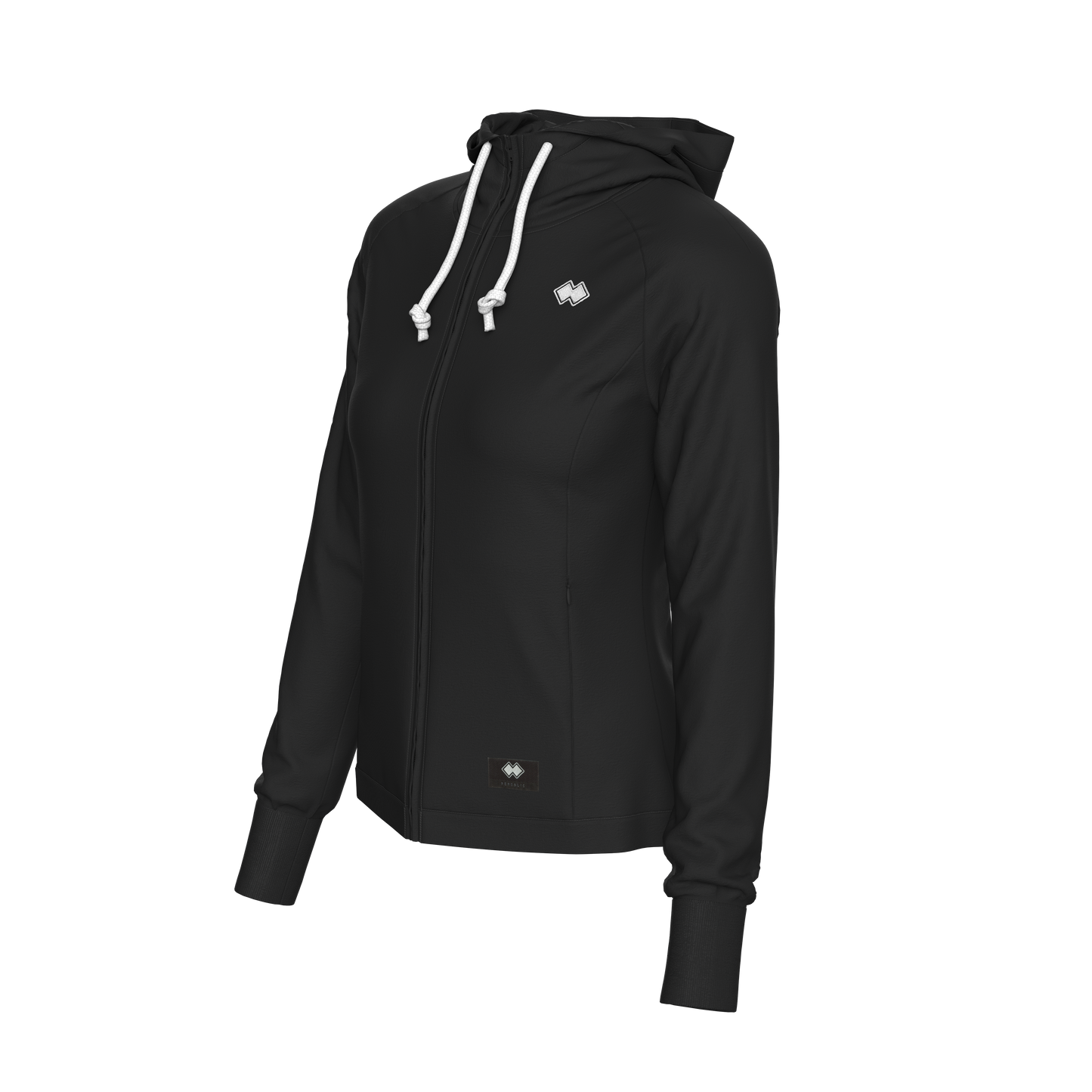 ESSENTIAL SS25 HOODY FZ 01 WOMAN JR