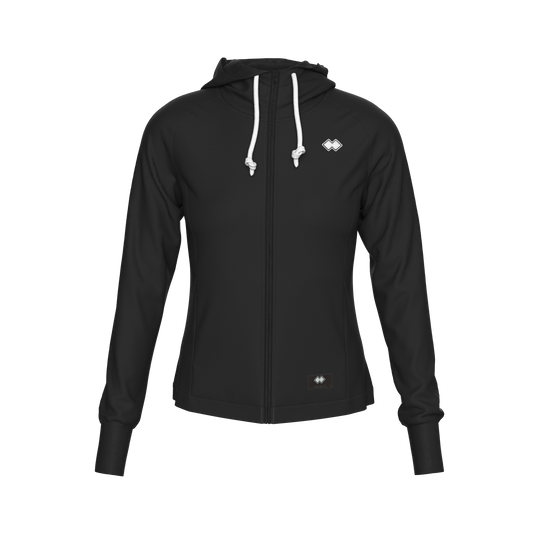 ESSENTIAL SS25 HOODY FZ 01 WOMAN JR