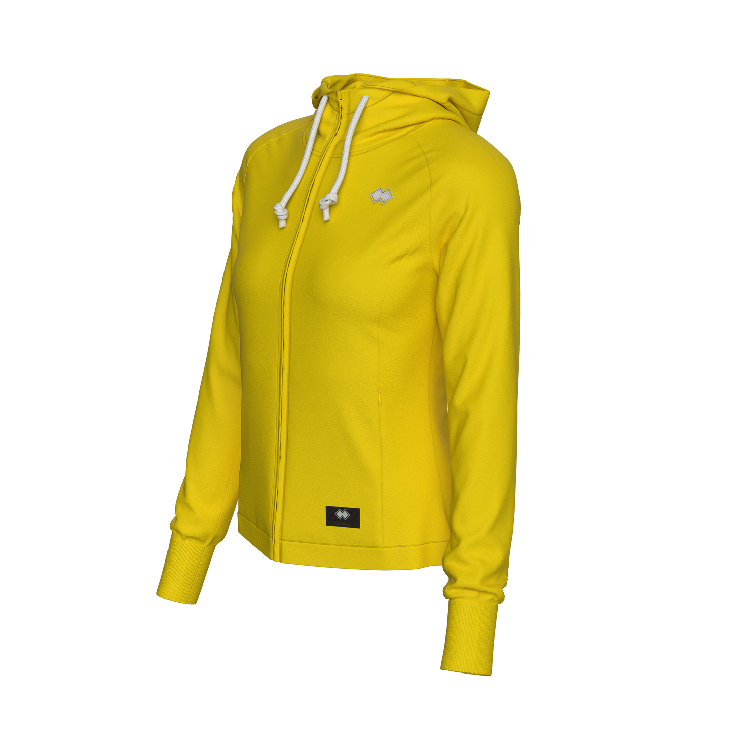 ESSENTIAL SS25 HOODY FZ 01 WOMAN JR